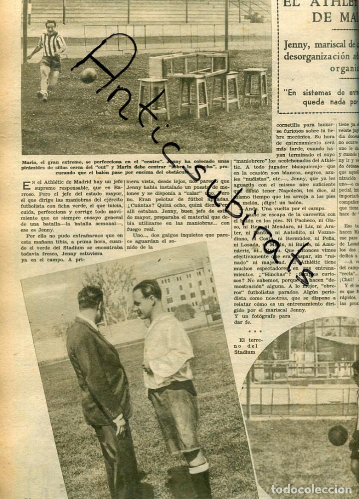 Collezionismo di Riviste e Giornali: REVISTA A&Ntilde;O 1932 ATHLETICO DE MADRID FUTBOL RUBIO MARIN JENNY GASPAR CORRAL MENDARO OLASO LOSADA