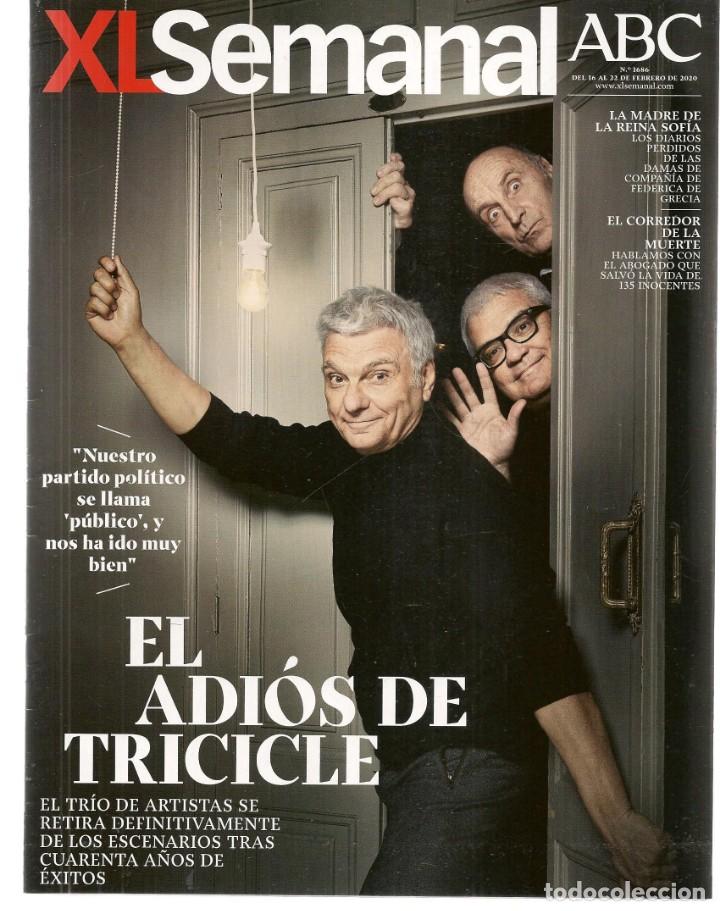 Coleccionismo de Revistas y Peri&oacute;dicos: REVISTA: XL SEMANAL ABC. N&ordm; 1686, EL ADI&Oacute;S DE TRICICLE. 22 FEBRERO 2020. (ST/B17)