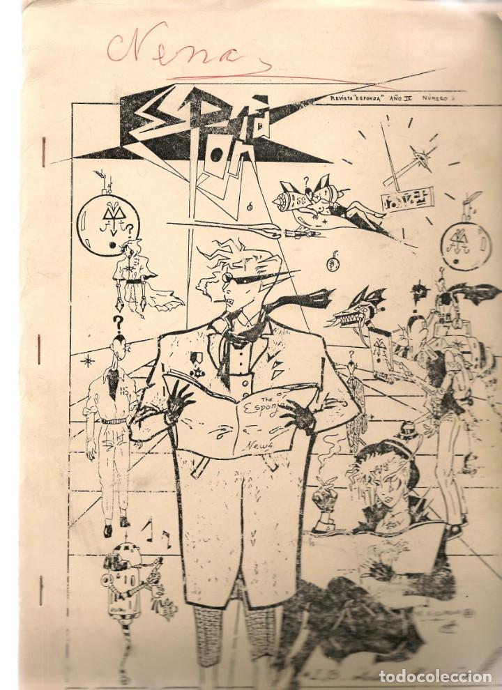 Coleccionismo de Revistas y Peri&oacute;dicos: MAGAZINE. ESPONJA. I.B. ANTONIO MACHADO. FEBRERO 1986.  (ST/B17)