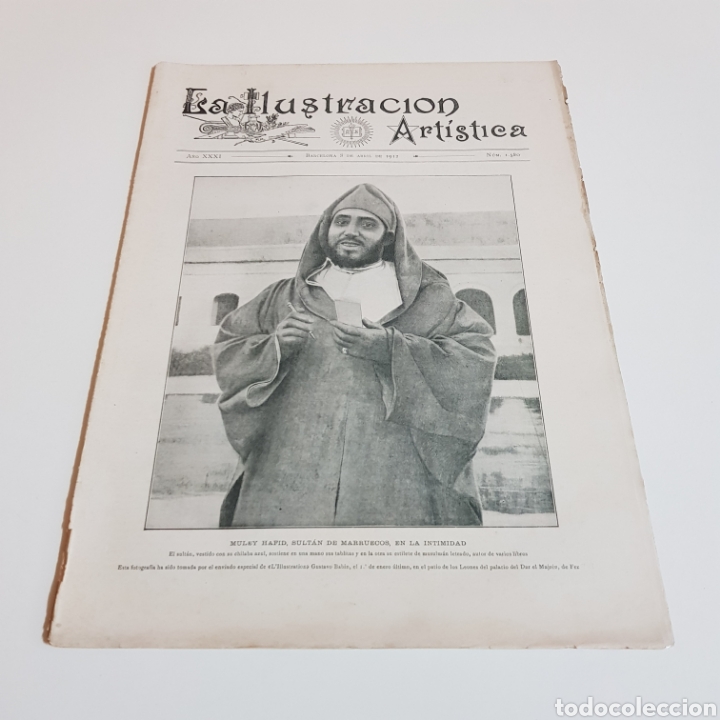 Collection Magazines and Newspapers: LA ILUSTRACION ARTISTICA 1912 - CADIZ CENTENARIO DE LA CONSTITUCION - ACTUALIDADES BARCELONESAS