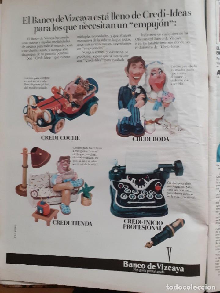 Collection Magazines and Newspapers: ANUNCIO BANCO DE VIZCAYA
