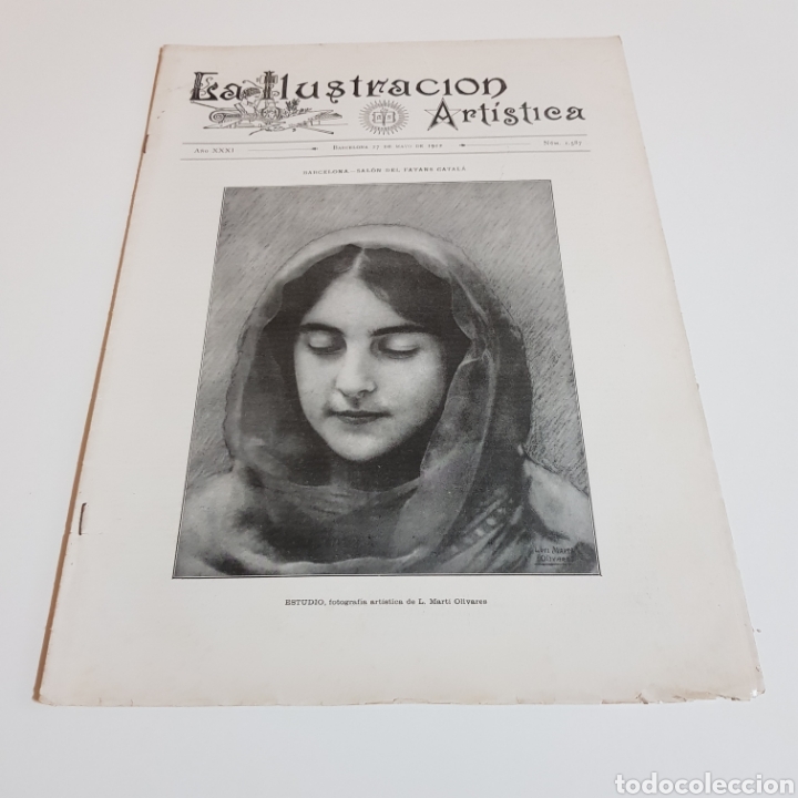 Collezionismo di Riviste e Giornali: LA ILUSTRACION ARTISTICA 1912 - MELILLA MUERTE DEL MIZZIAN - MARCONI EN MADRID