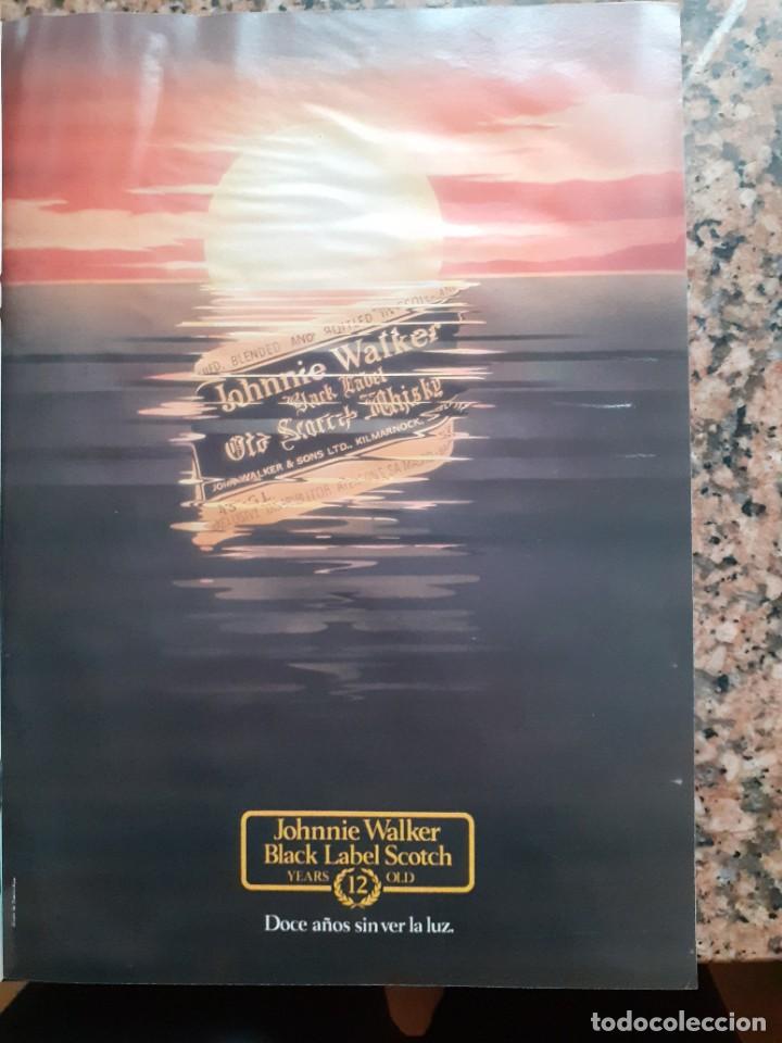 Collection Magazines and Newspapers: ANUNCIO WHISKY JOHNNIE WALKER BLACK LABEL