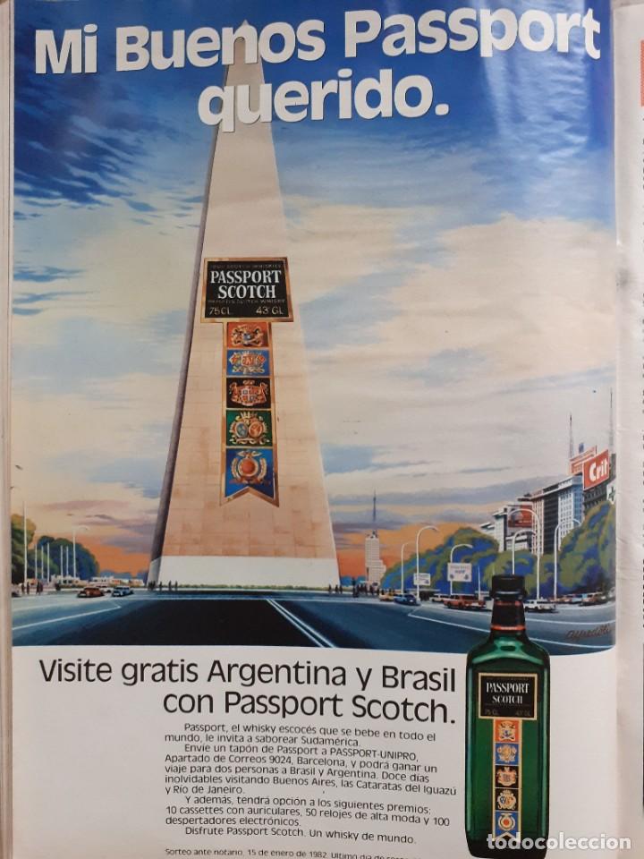Collection Magazines and Newspapers: ANUNCIO WHISKY scotch passport