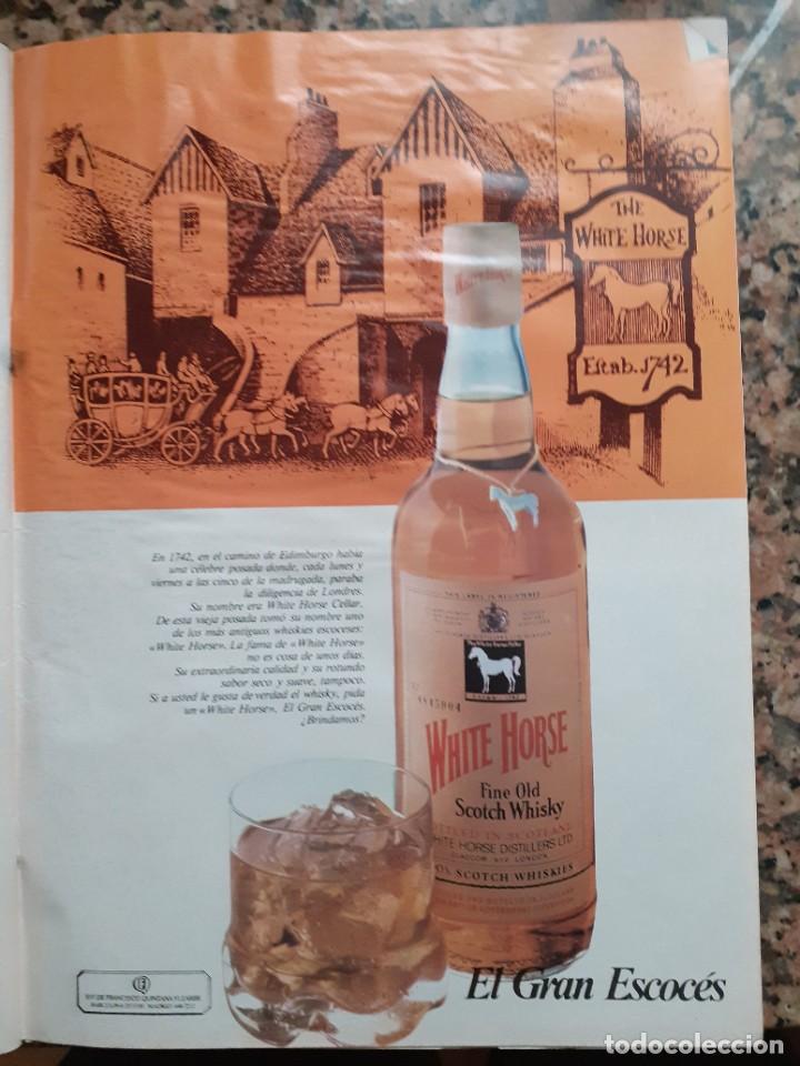 Sammeln von Zeitschriften und Zeitungen: ANUNCIO WHISKY WHITE HORSE