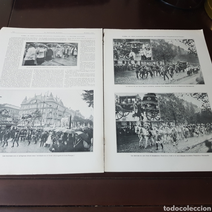 Sammeln von Zeitschriften und Zeitungen: VIENA XXIII CONGRESO EUCARISTICO INTERNACIONAL- A&Ntilde;O 1912