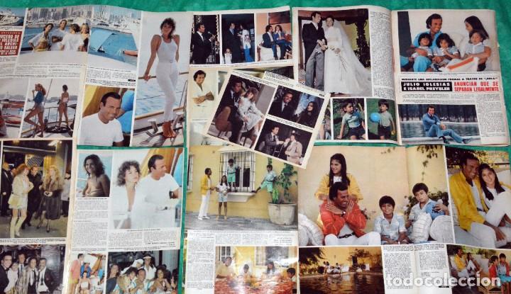 Coleccionismo de Revistas y Peri&oacute;dicos: JULIO IGLESIAS recortes CLIPPINGS REVISTAS ESPA&Ntilde;OLAS Y ARGENTINAS.