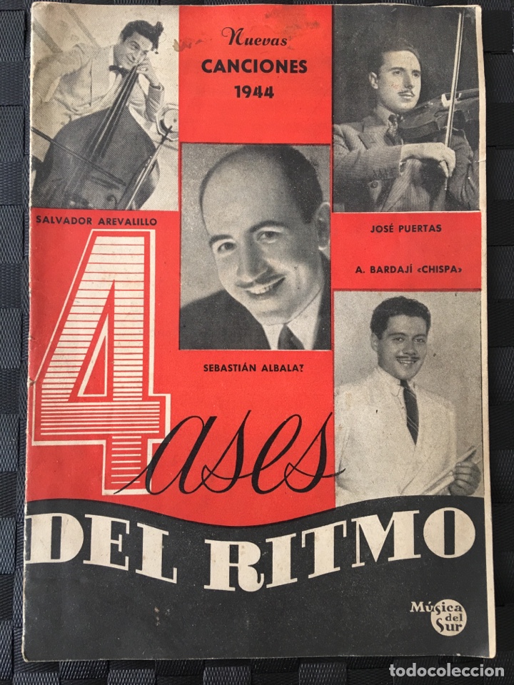 Coleccionismo de revistas y peri&oacute;dicos: CANCIONERO REVISTA NUEVAS CANCIONES 1944 ASES DEL RITMO M&Uacute;SICA DEL SUR