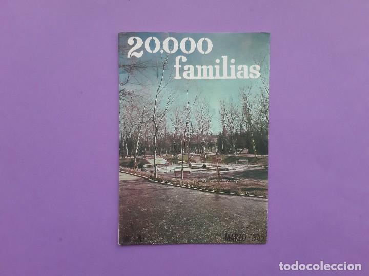 Coleccionismo de revistas y peri&oacute;dicos: REVISTA 20.000 FAMILIAS 1965 ENTREVISTA SALVADOR DALI SOBRE ULTIMO CUADRO APOTEOSIS DEL DOLAR