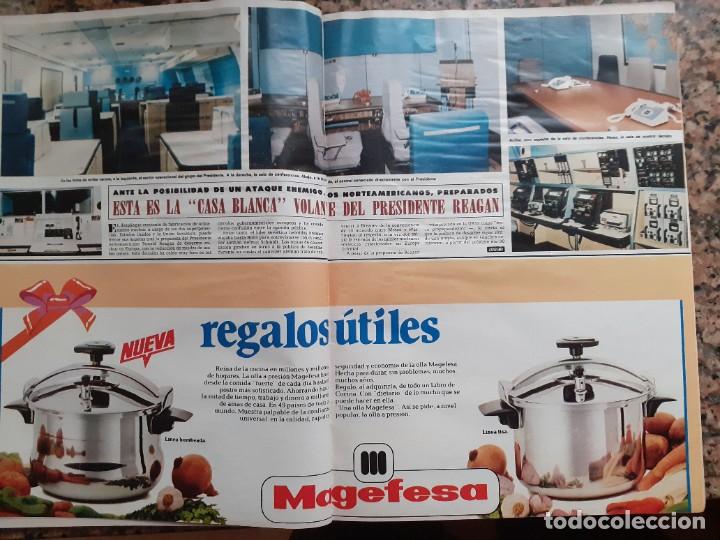 Sammeln von Zeitschriften und Zeitungen: la casa blanca volante de reagan