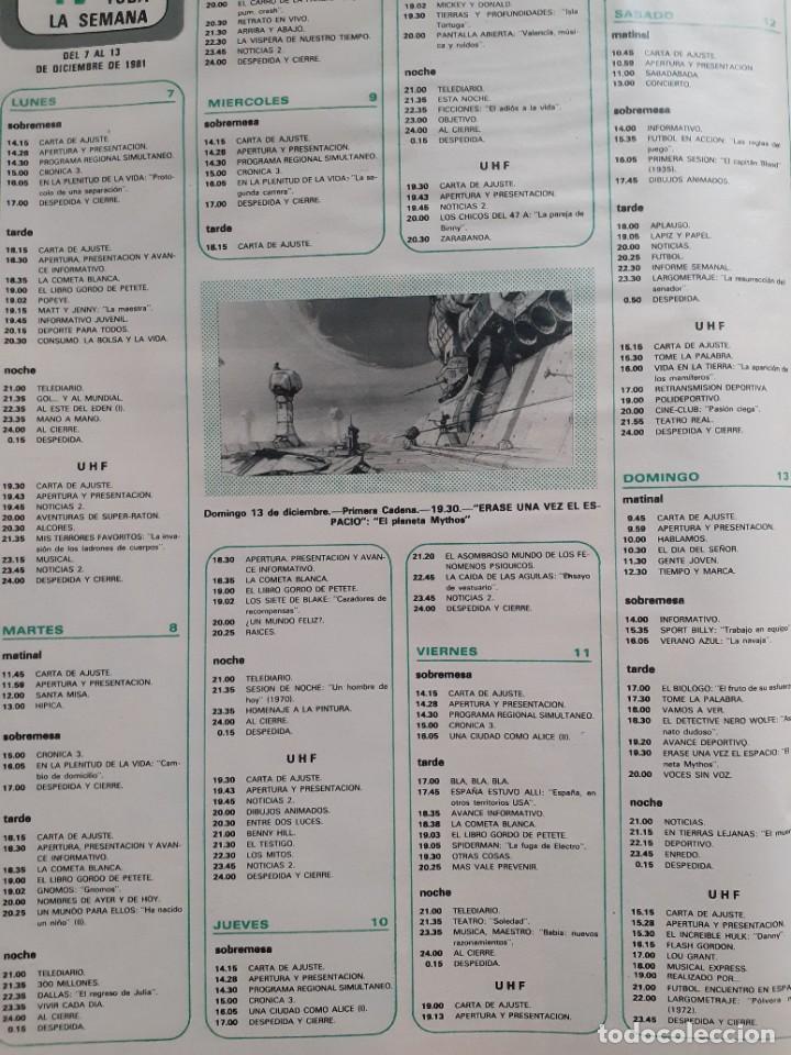 Sammeln von Zeitschriften und Zeitungen: erase una  vez el espacio