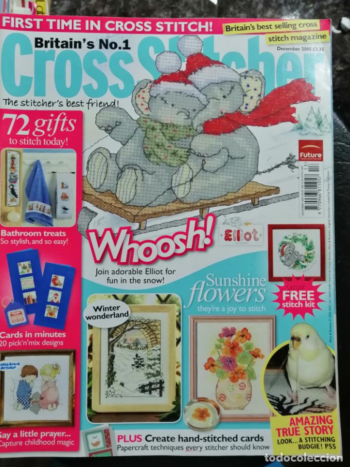 Collezionismo di Riviste e Giornali: CROSS STITCHER 13. PUNTO DE CRUZ. CUADROS. MOTIVOS PARA EL BA&Ntilde;O. MOTIVOS NAVIDE&Ntilde;OS
