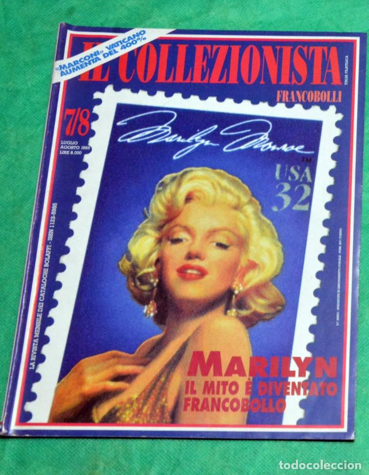 Collezionismo di Riviste e Giornali: REVISTA ITALIANA DE COLECCIONISMO DE ESTAMPILLAS MARILYN MONROE STAMP in COVER