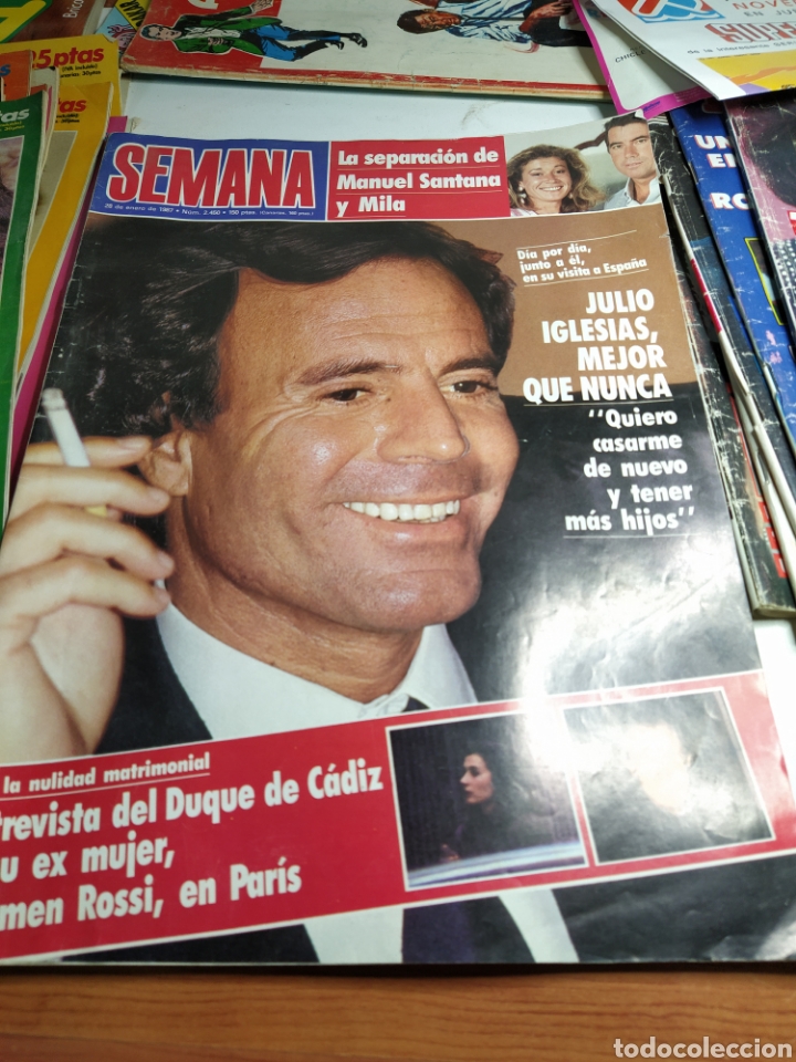 Coleccionismo de Revistas y Peri&oacute;dicos: Revista semana 2450 28-1-87