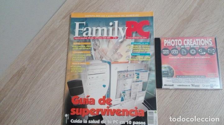 Coleccionismo de revistas y peri&oacute;dicos: FAMILY PC N&ordm; 66-MAYO 2001-INCLUYE PC CD-ROM PHOTO CREATIONS ALL-IN-ONE STUDIO VERSI&Oacute;N OFICIAL