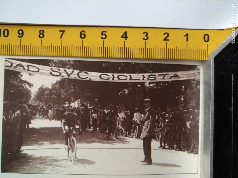 Coleccionismo de Revistas y Peri&oacute;dicos: antiguo recorte informacion grafica : ciclista a&ntilde;os 20 bicicleta de carreras