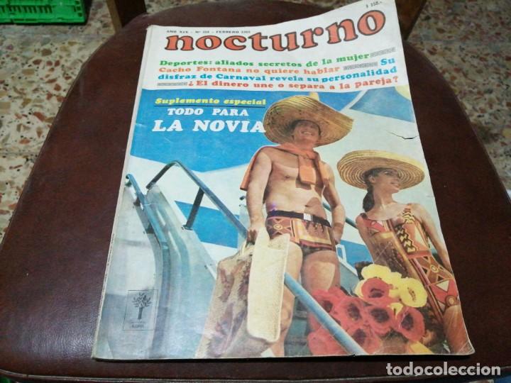 Coleccionismo de Revistas y Peri&oacute;dicos: Revista NOCTURNO N&deg; 218 a&ntilde;o 1969 Rosanna Galli destinos truncados novela