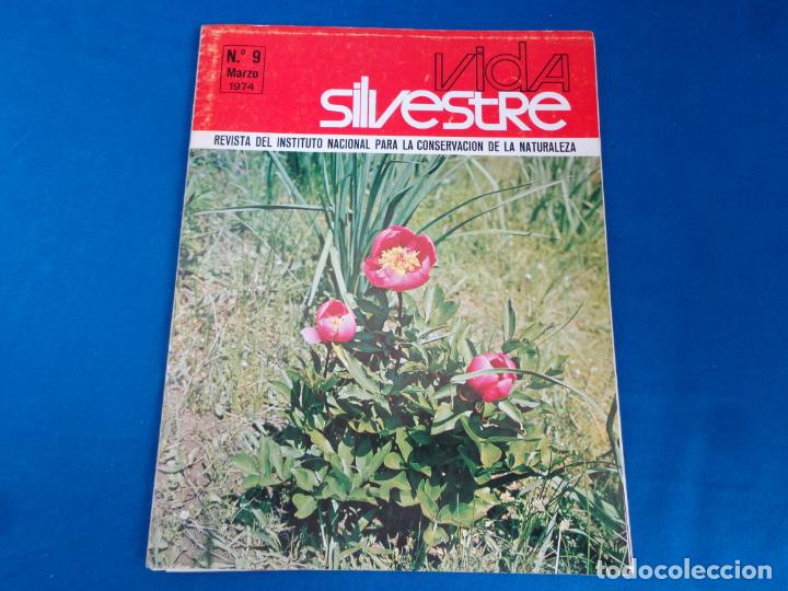 Coleccionismo de revistas y peri&oacute;dicos: VIDA SILVESTRE N&ordm; 9 MARZO 1974 VER FOTOS! SM