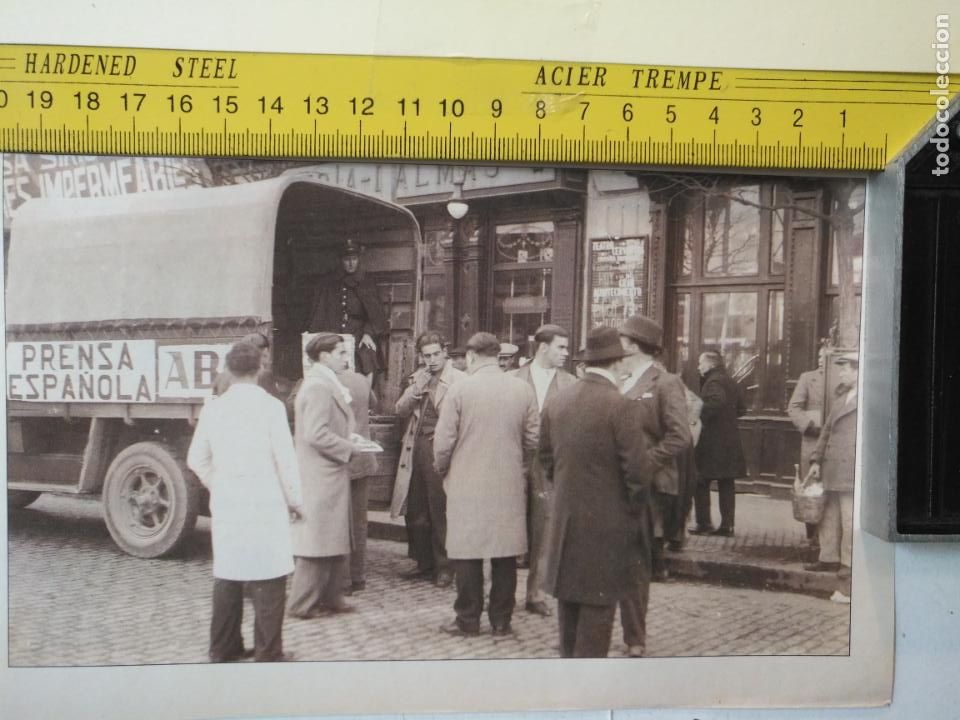 Coleccionismo de Revistas y Peri&oacute;dicos: antiguo recorte informacion grafica : HUELGA PRENSA PERIODICOS 1934 SEVILLA ABC
