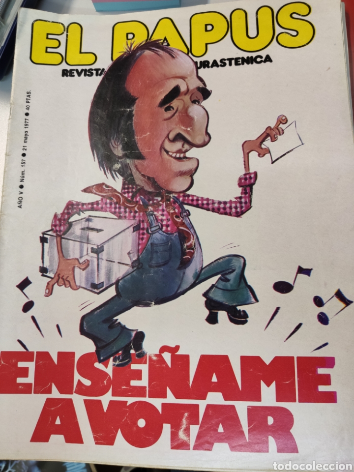 Coleccionismo de Revistas y Peri&oacute;dicos: Lote revistas El Papus