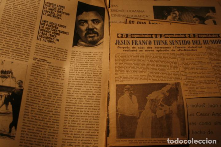 Colecionismo de Revistas e Jornais: 12 RECORTES DE REVISTAS PERIODICOS SOBRE JESUS FRANCO, ARTICULOS CRITICAS
