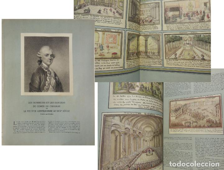 Colecionismo de Revistas e Jornais: Art&iacute;culo Revista L'Illustration : LES BONHEURS ET LES DANGERS DU COMTE DE CARAMAN...1934