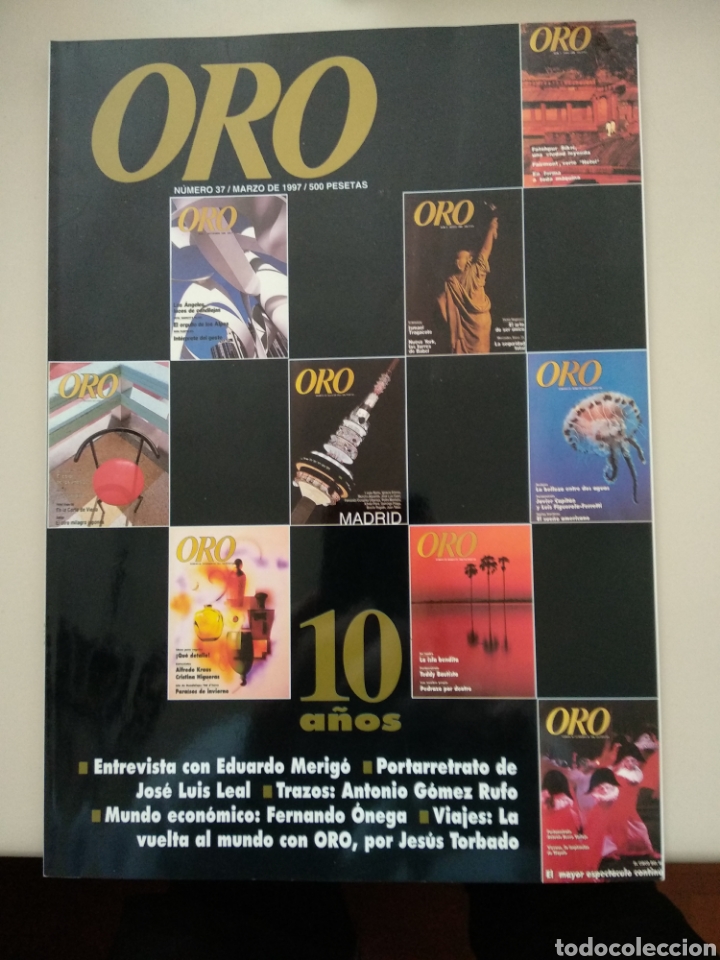 Sammeln von Zeitschriften und Zeitungen: REVISTA ORO N&Uacute;M 37 MARZO 1997.