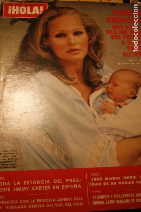 Coleccionismo de Revistas y Peri&oacute;dicos: JANE SEYMOUR CARTER MARGOT HEMINGWAY JOSE MARIA I&Ntilde;IGO URSULA ANDRESS 1980