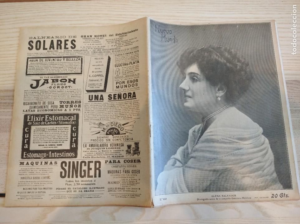 Coleccionismo de Revistas y Peri&oacute;dicos: Nuevo Mundo, n&ordm; de 1910