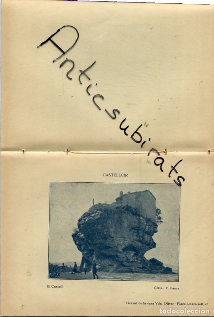 Collezionismo di Riviste e Giornali: BUTLLETI ANY 1932 EL CASTELL DE CASTELLCIR F. FAURA GUILLERIES RIERA DE SALLENT P . PALAU