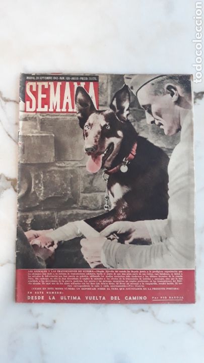 Coleccionismo de Revistas y Peri&oacute;dicos: Revista Semana a&ntilde;o 1942