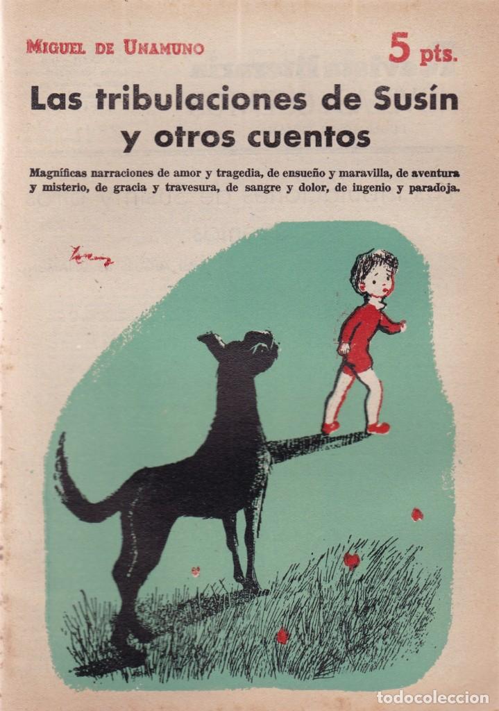 Coleccionismo de revistas y peri&oacute;dicos: MIGUEL DE UNAMUNO - LAS TRIBULACIONES DE SUS&Iacute;N....REVISTA NOVELAS Y CUENTOS N&ordm; 1528 / 1960