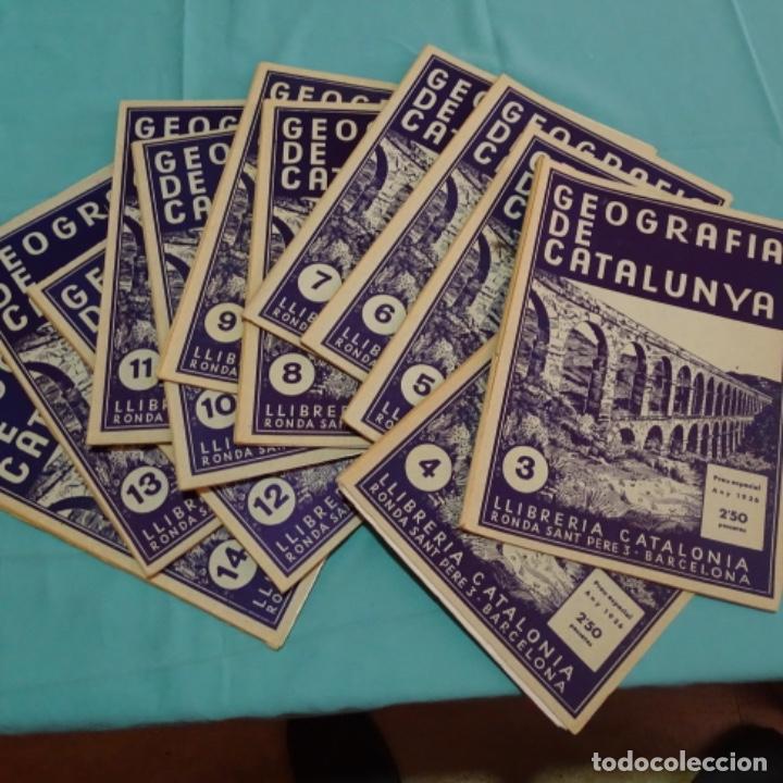 Coleccionismo de Revistas y Peri&oacute;dicos: Geograf&iacute;a de catalunya.1936.12 revistas.numeros 3,4,5,6,7,8,9,10,11,12,13 y 14