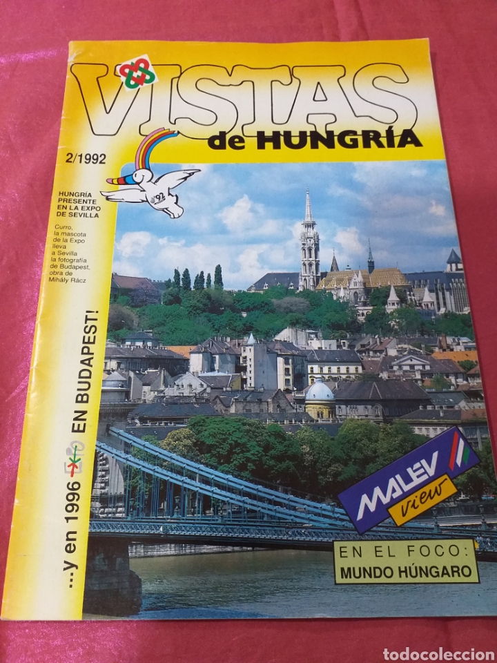 Coleccionismo de Revistas y Peri&oacute;dicos: Expo 92 revista Vistas de Hungria