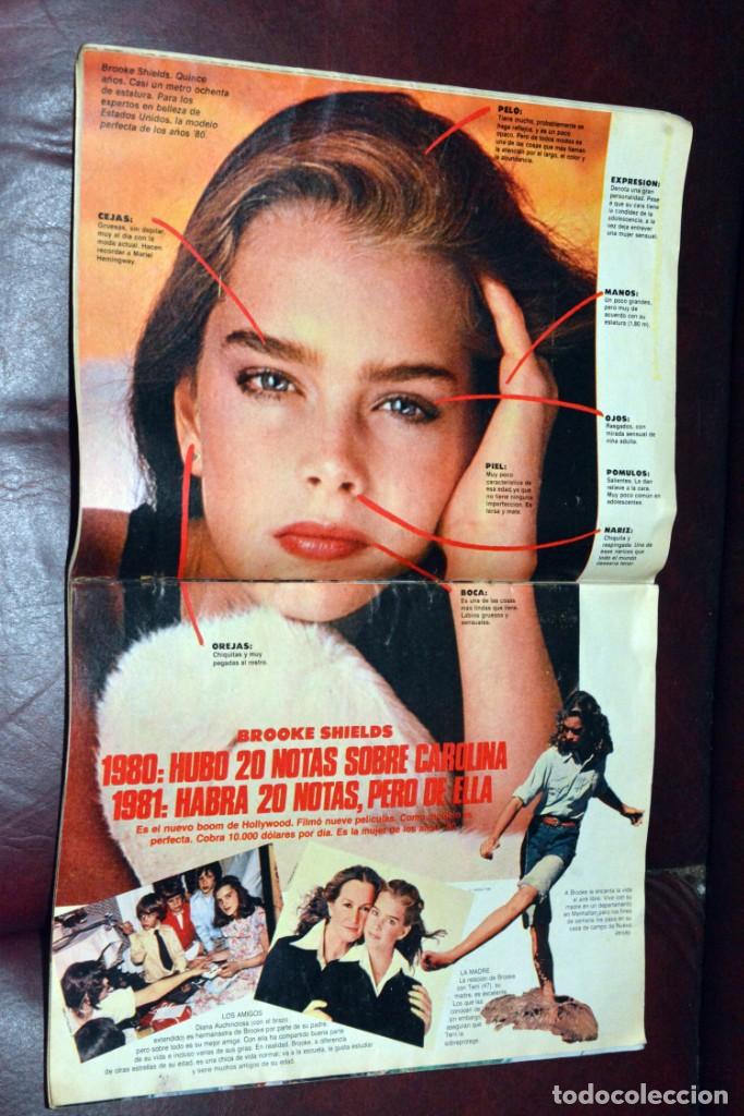 Coleccionismo de revistas y peri&oacute;dicos: BROOKE SHIELDS clippings ARGENTINA recortes