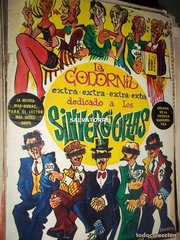 Coleccionismo de Revistas y Peri&oacute;dicos: REVISTA SATIRICA LA CODORNIZ. 26 OCTUBRE 1969. 1458