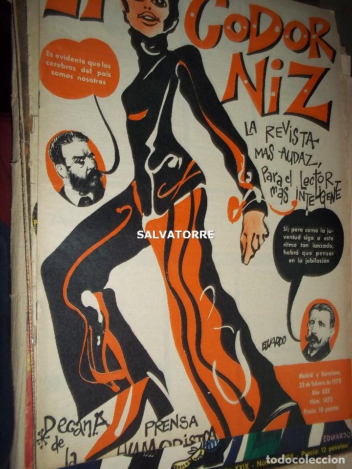 Coleccionismo de Revistas y Peri&oacute;dicos: REVISTA SATIRICA LA CODORNIZ. 22 FEBRERO 1970. 1475