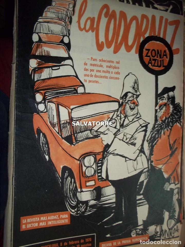 Coleccionismo de Revistas y Peri&oacute;dicos: REVISTA SATIRICA LA CODORNIZ. 8 FEBRERO 1970. 1473