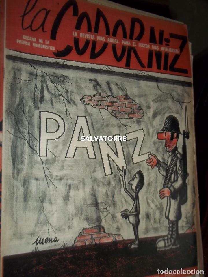 Coleccionismo de Revistas y Peri&oacute;dicos: REVISTA SATIRICA LA CODORNIZ. 24 MAYO 1970. 1488