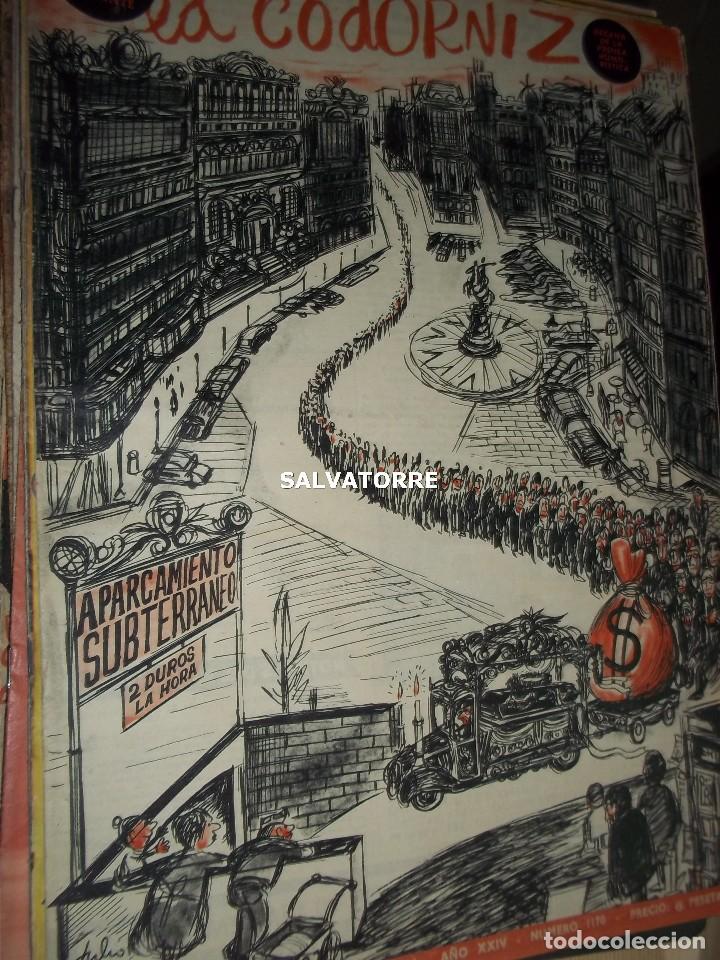 Coleccionismo de Revistas y Peri&oacute;dicos: REVISTA SATIRICA LA CODORNIZ. 19 ABRIL 1970. 1170. SIN PLIEGES.