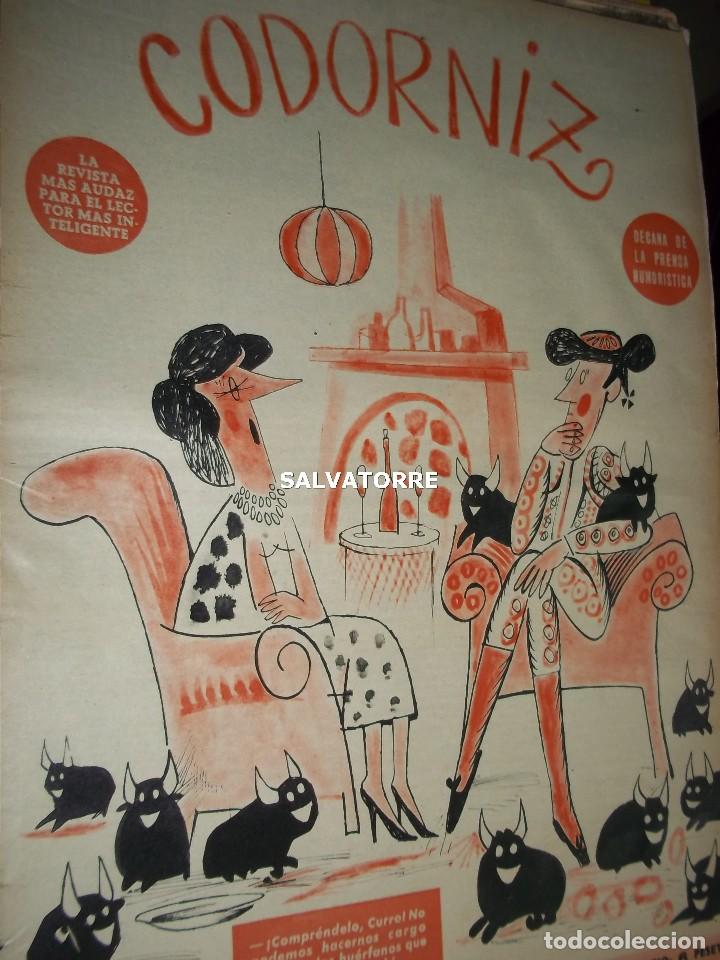 Coleccionismo de Revistas y Peri&oacute;dicos: REVISTA SATIRICA LA CODORNIZ. 10 MAYO 1964. 1173
