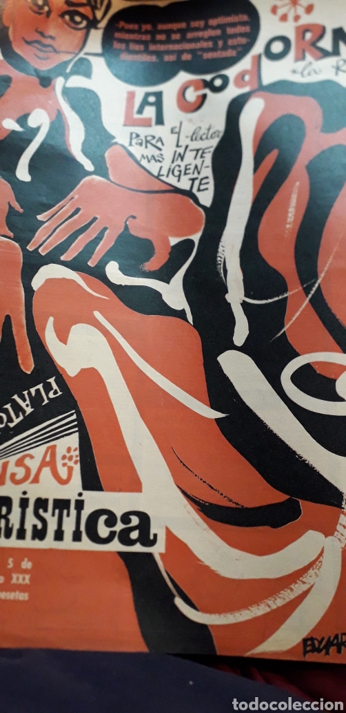 Coleccionismo de Revistas y Peri&oacute;dicos: REVISTA SATIRICA LA CODORNIZ. 5 ABRIL 1970. 1481