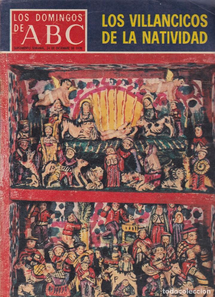 Coleccionismo de Revistas y Peri&oacute;dicos: LOS DOMINGOS DE ABC - 24 DE DICIEMBRE DE 1978