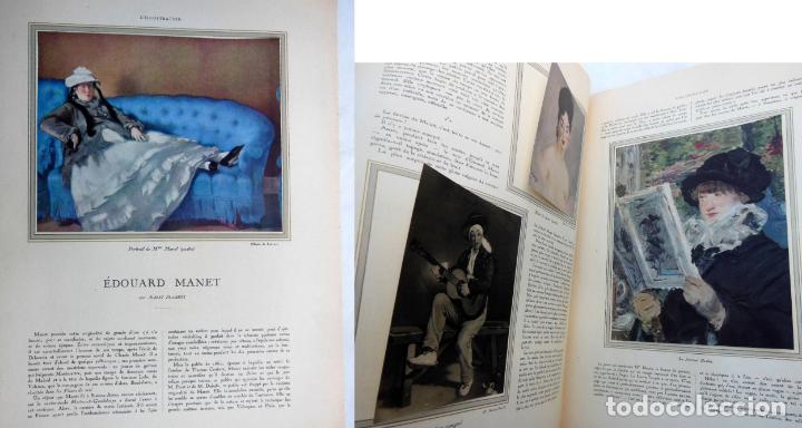 Colecionismo de Revistas e Jornais: &Eacute;DOUARD MANET. 1929.ALBERT FLAMENT(Texte) L'Illustration