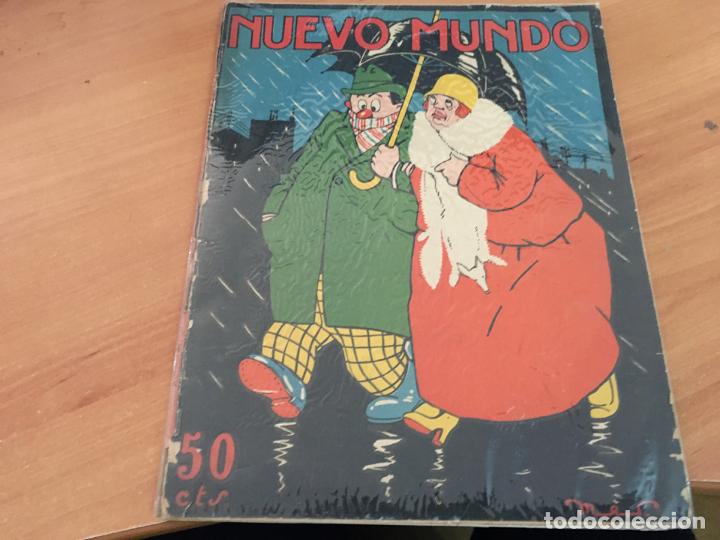 Coleccionismo de Revistas y Peri&oacute;dicos: NUEVO MUNDO 20 FEBRERO 1925 PARTIDO FUTBOL ENTRE BARCELONA Y ESPA&Ntilde;OL, PISTA DE PRICE (AB-2)