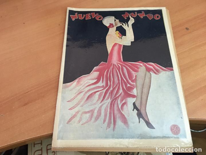 Coleccionismo de Revistas y Peri&oacute;dicos: NUEVO MUNDO 1 NOVIEMBRE 1929 BODA ECHEANDIA. FUTBOL ESPA&Ntilde;OL VS BADALONA Y ARENAS VS SESTAO (AB-2)