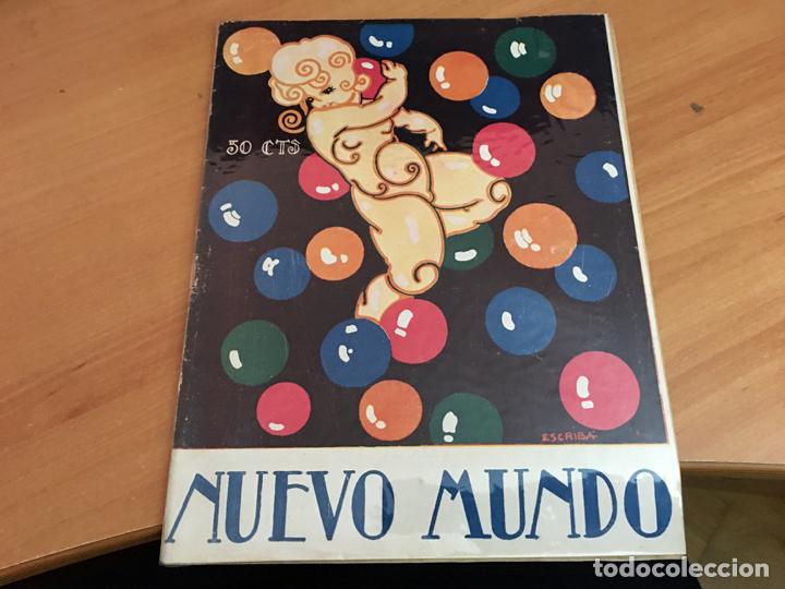 Coleccionismo de Revistas y Peri&oacute;dicos: NUEVO MUNDO 2 OCTUBRE 1925 PRINCESA MAFALDA, INVASION AMARILLA,  (AB-2)