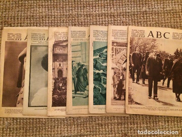 Coleccionismo de Revistas y Peri&oacute;dicos: LOTE ABC 1931    SIETE
