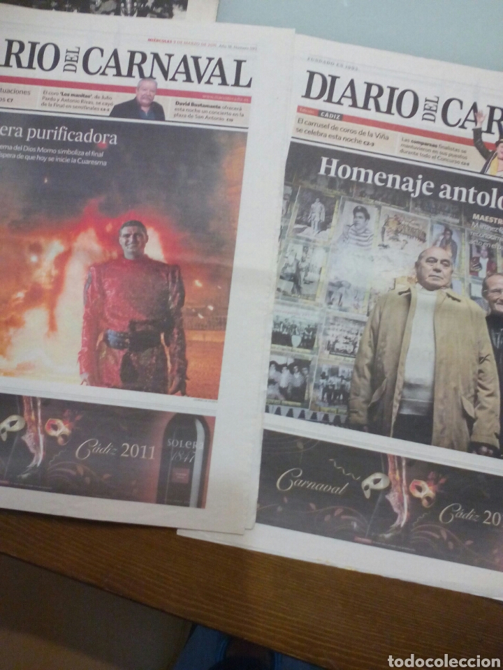 Coleccionismo de Revistas y Peri&oacute;dicos: Diario del Carnaval de C&aacute;diz 2011