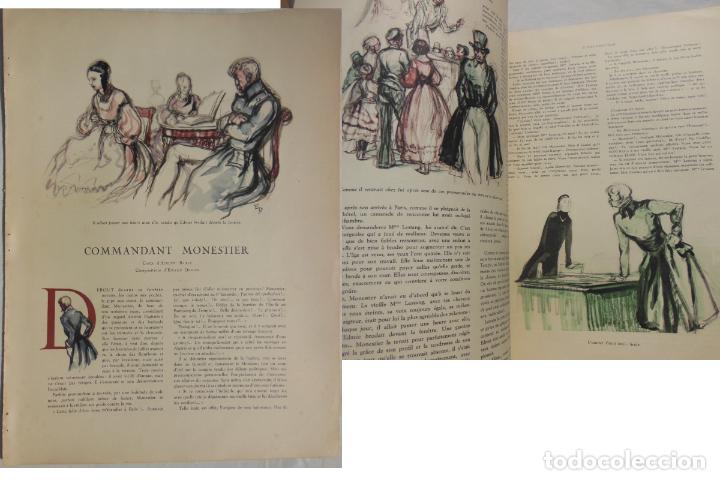 Collezionismo di Riviste e Giornali: COMMANDANT MONESTIER. Auguste BAILLY (Texte) Emilien DUFOUR (Compositions) 1934 L'Illustration